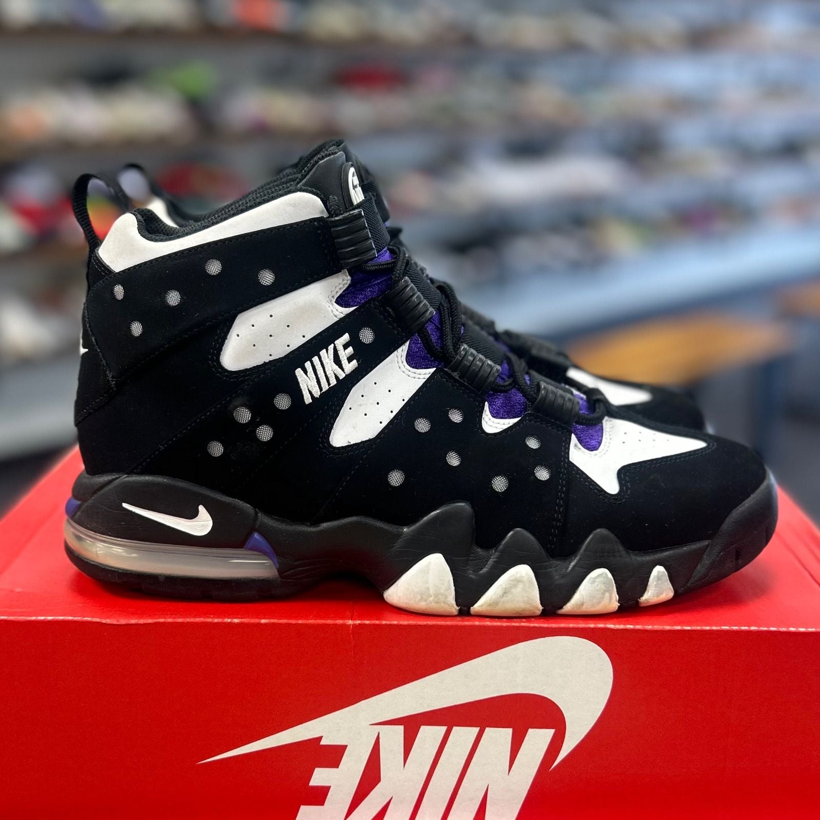 Nike Air Max 2 CB '94 Black White Purple - Preowned