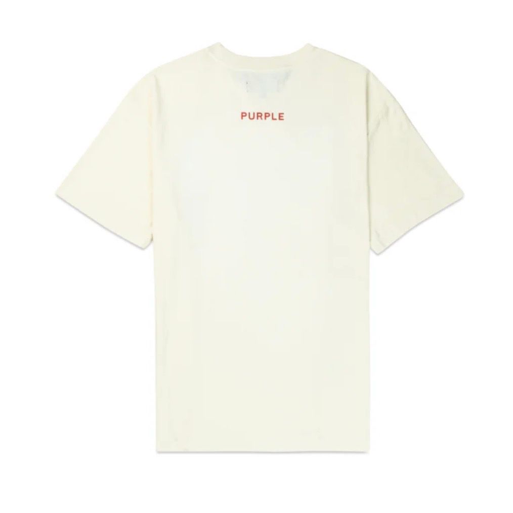 Purple Brand Glyph Tee (Antique White) - Preowned