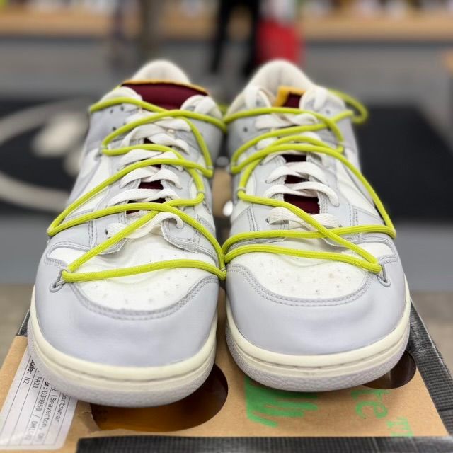 Nike Dunk Low Off-White Lot 8 - Preowned
