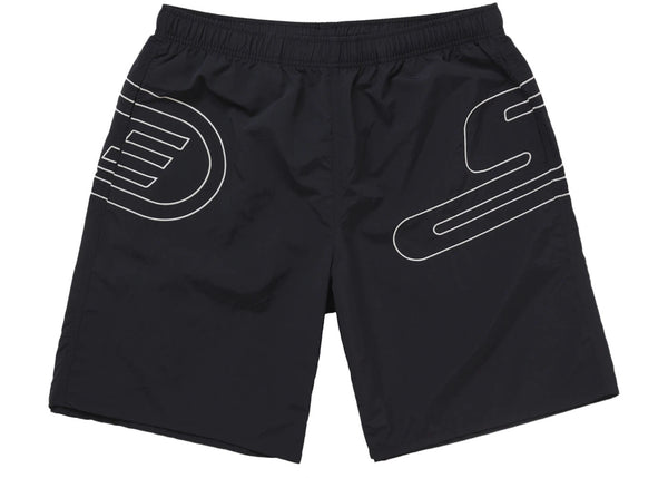 Supreme Big Logo Nylon Short Black