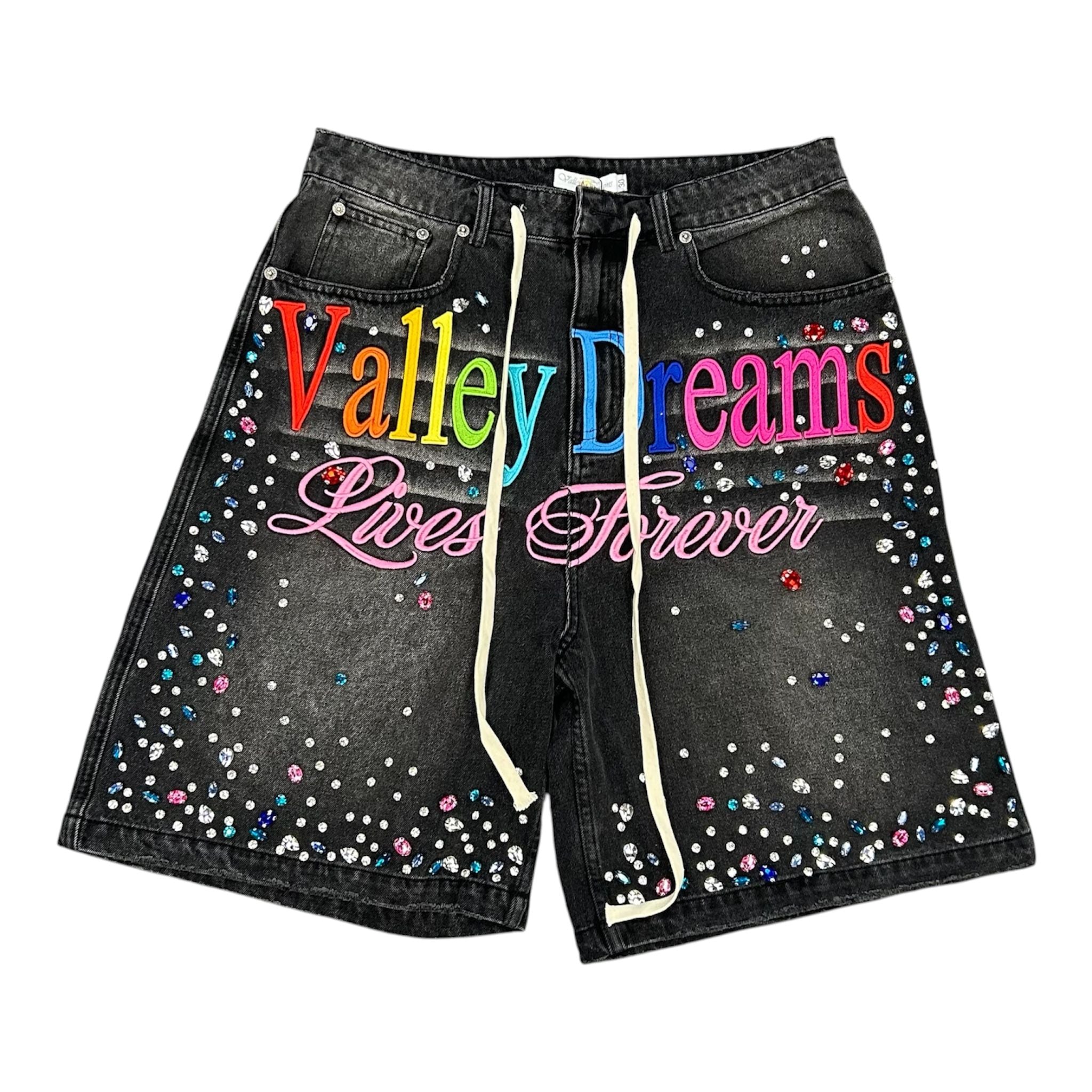 Vale Forever Ice Cream Jorts (Black)
