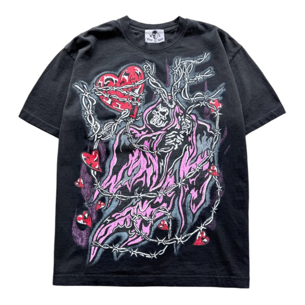 Warren Lotas Lve Reaper Tee (Sunfaded Black)