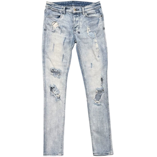 Ksubi Van Winkle Trashed Dreams Jeans (Light Wash) - Preowned