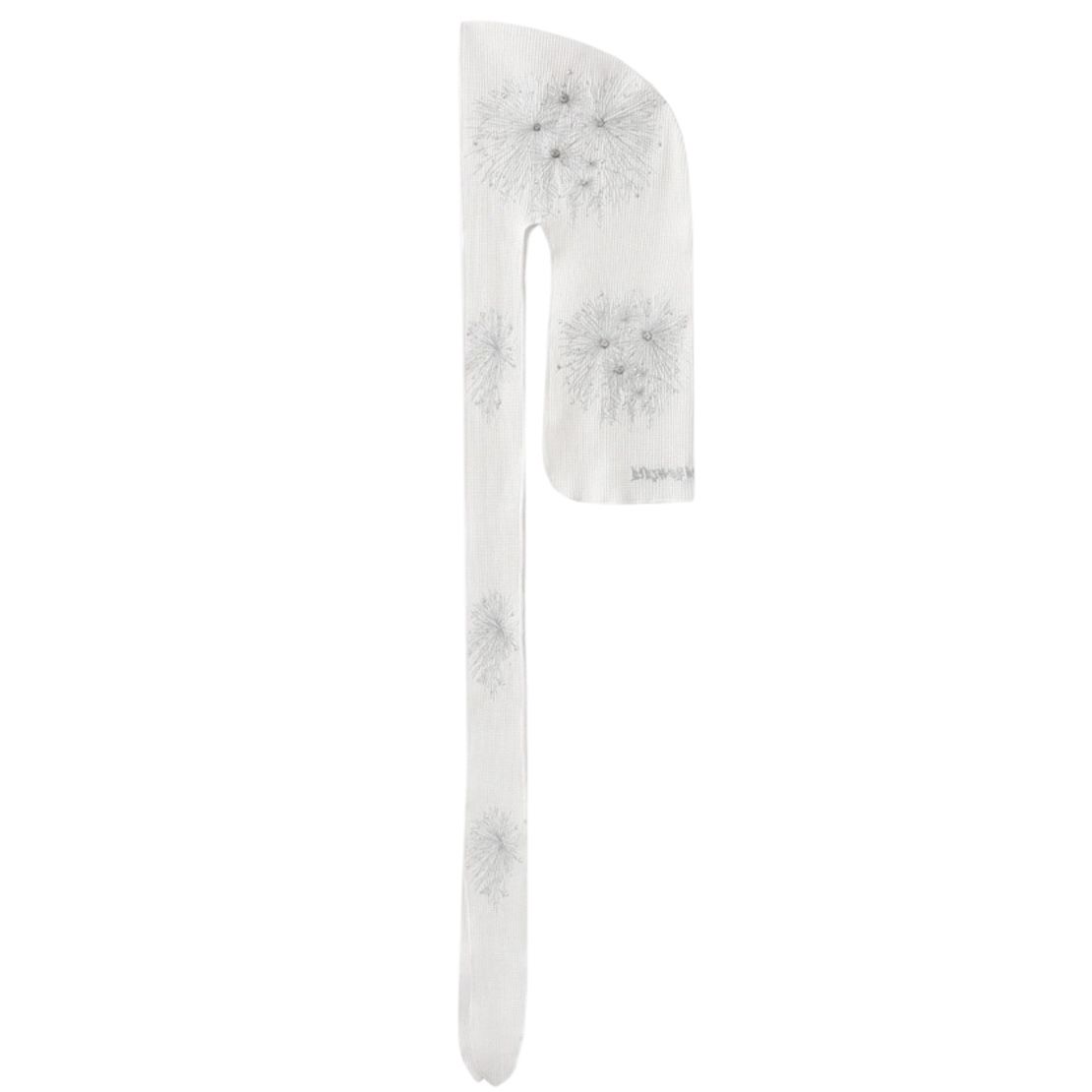 Birth Of A Royal Child Fireworks Rhinestone Durag (White)
