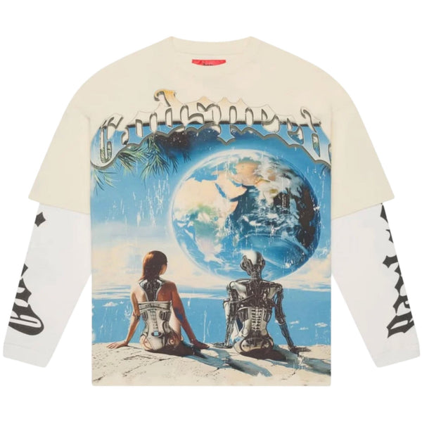 Godspeed Artificial Love L/S Tee (Bone)