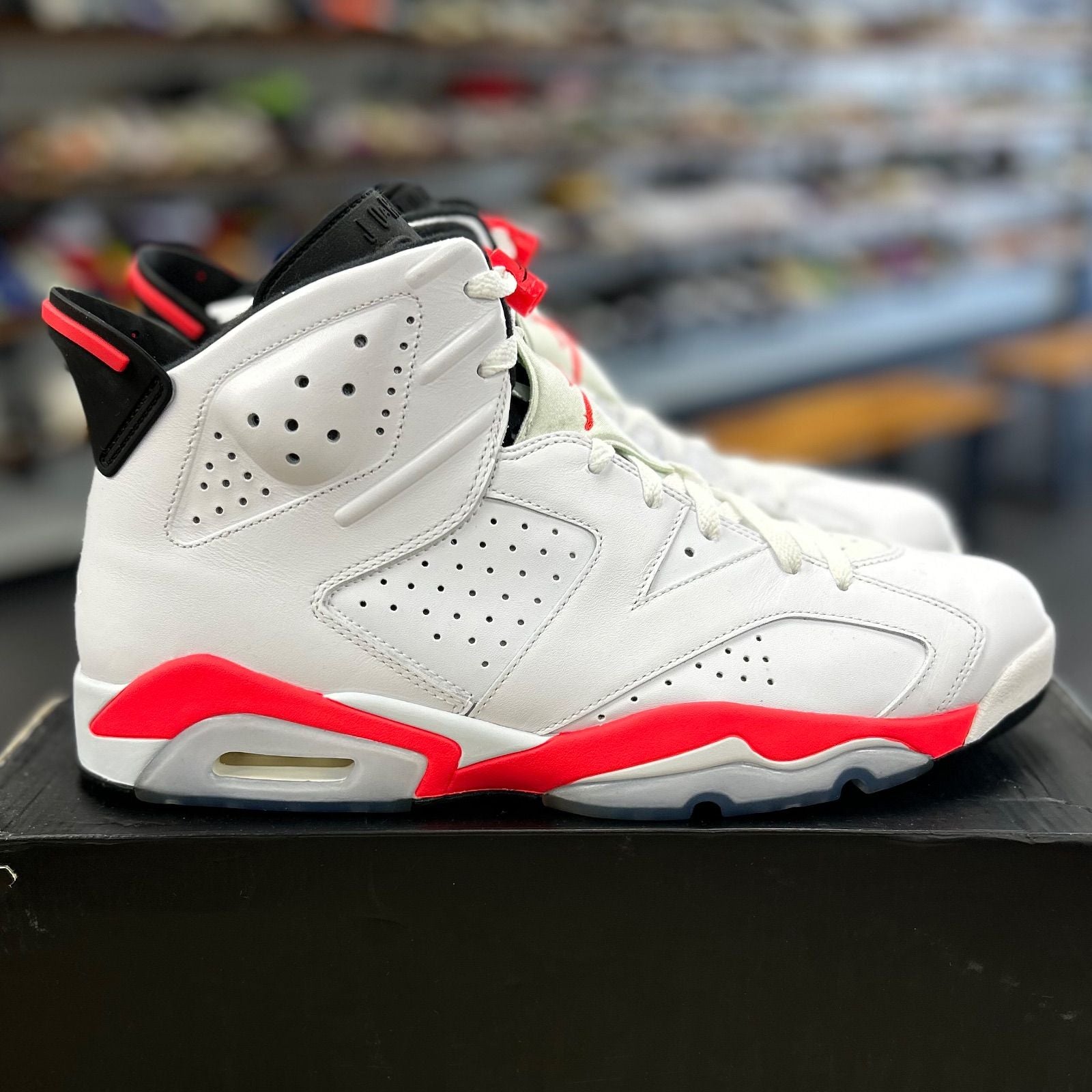Jordan 6 Retro Infrared White (2014) - Preowned