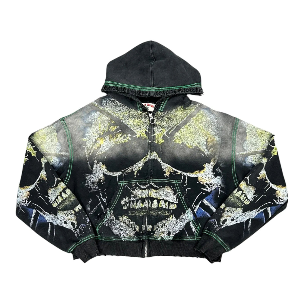 Vale Forever Gravedigger Zip Up (Black) - Preowned