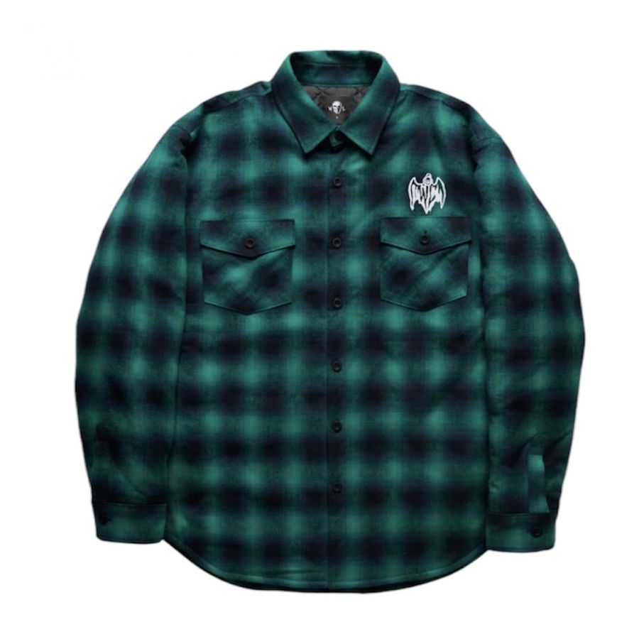 Warren Lotas Reaper With Sword Quilted Lined Flannel (Green)