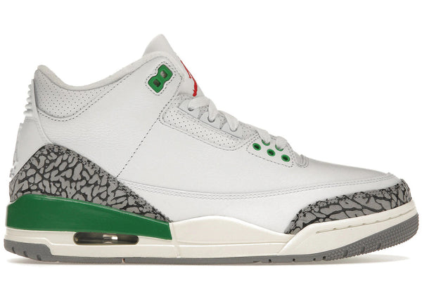 Jordan 3 Retro Lucky Green (Women's) - Preowned