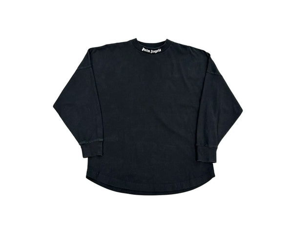 Palm Angels Logo L/s Tee (Black) - Preowned