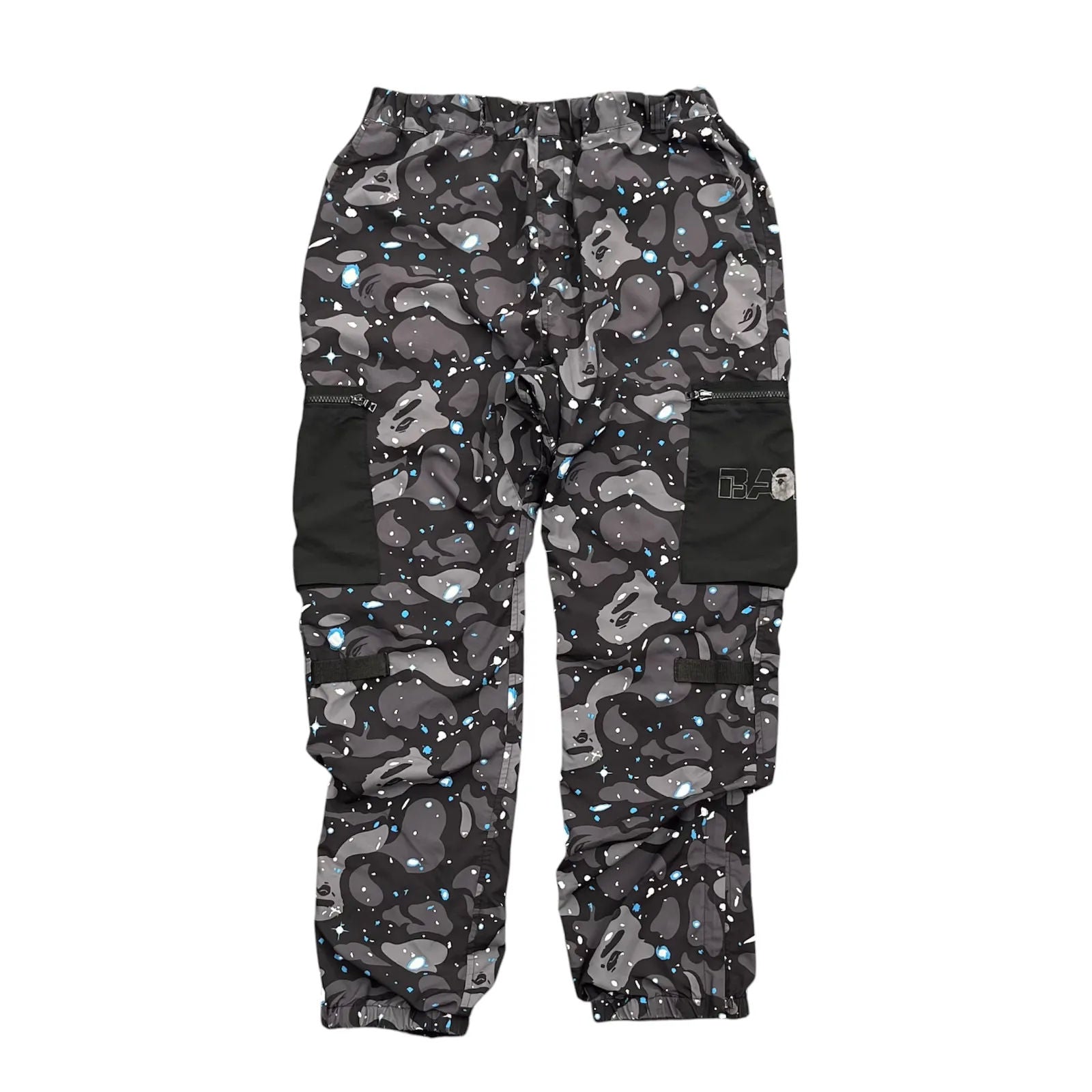 Bape Space Camo Military Pants (Black) - Preowned