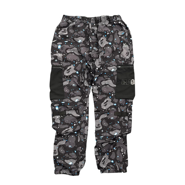 Bape Space Camo Military Pants (Black) - Preowned