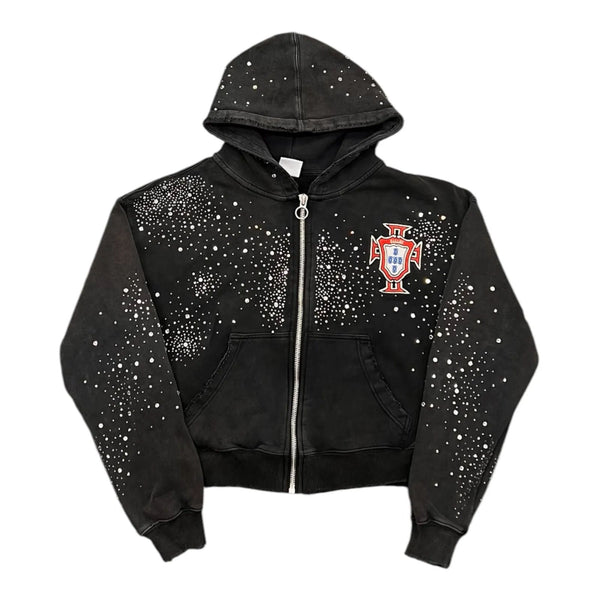 Vale Pluto Cluster Hoodie (Black) - Preowned
