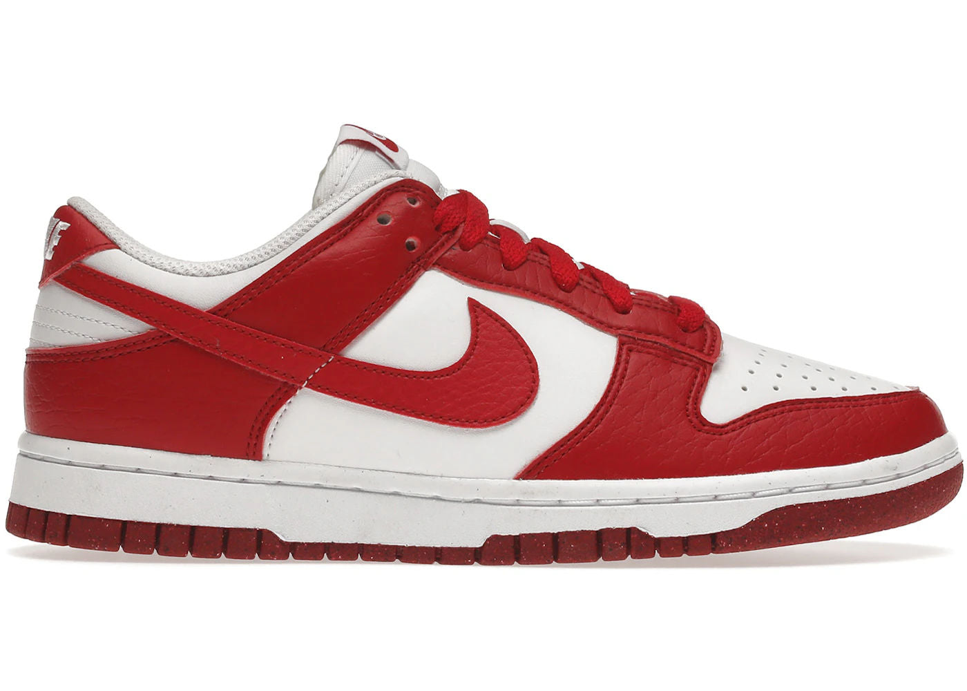 Nike Dunk Low Next Nature White Gym Red (Women's) - Preowned