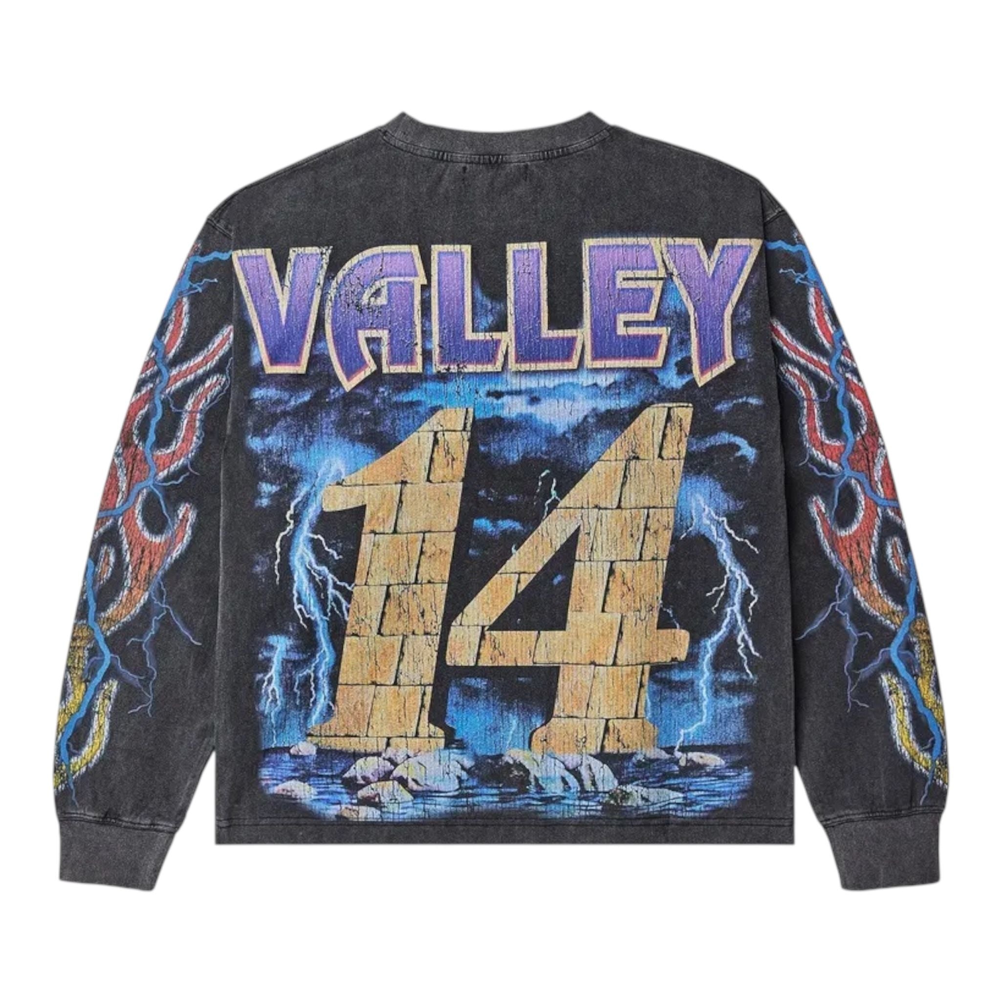 Vale Forever Race Wars L/S Tee (Washed Black)