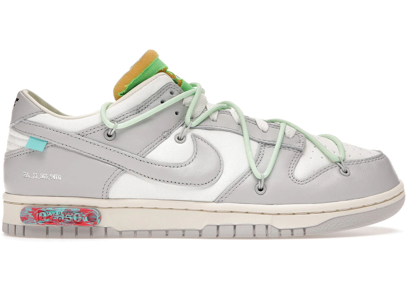 Nike Dunk Low Off-White Lot 7 - Preowned