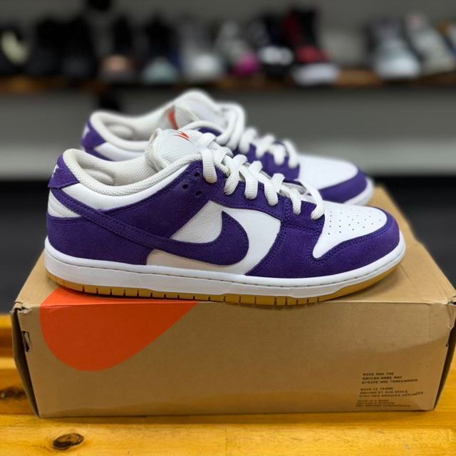 Nike SB Dunk Low Pro ISO Orange Label Court Purple - Preowned