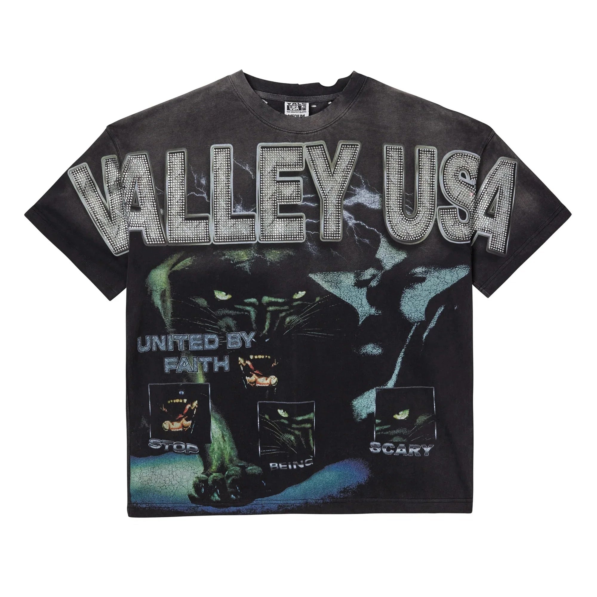 Vale Faith Bling Tee (Black)