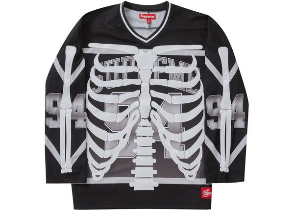 Supreme Bones Hockey Jersey Black - Preowned