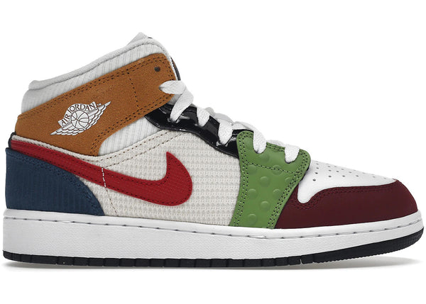Jordan 1 Mid SE Messy Room (GS)