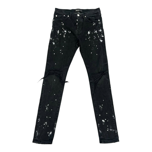 Purple Brand P.001 Monogram Jeans (Black) - Preowned
