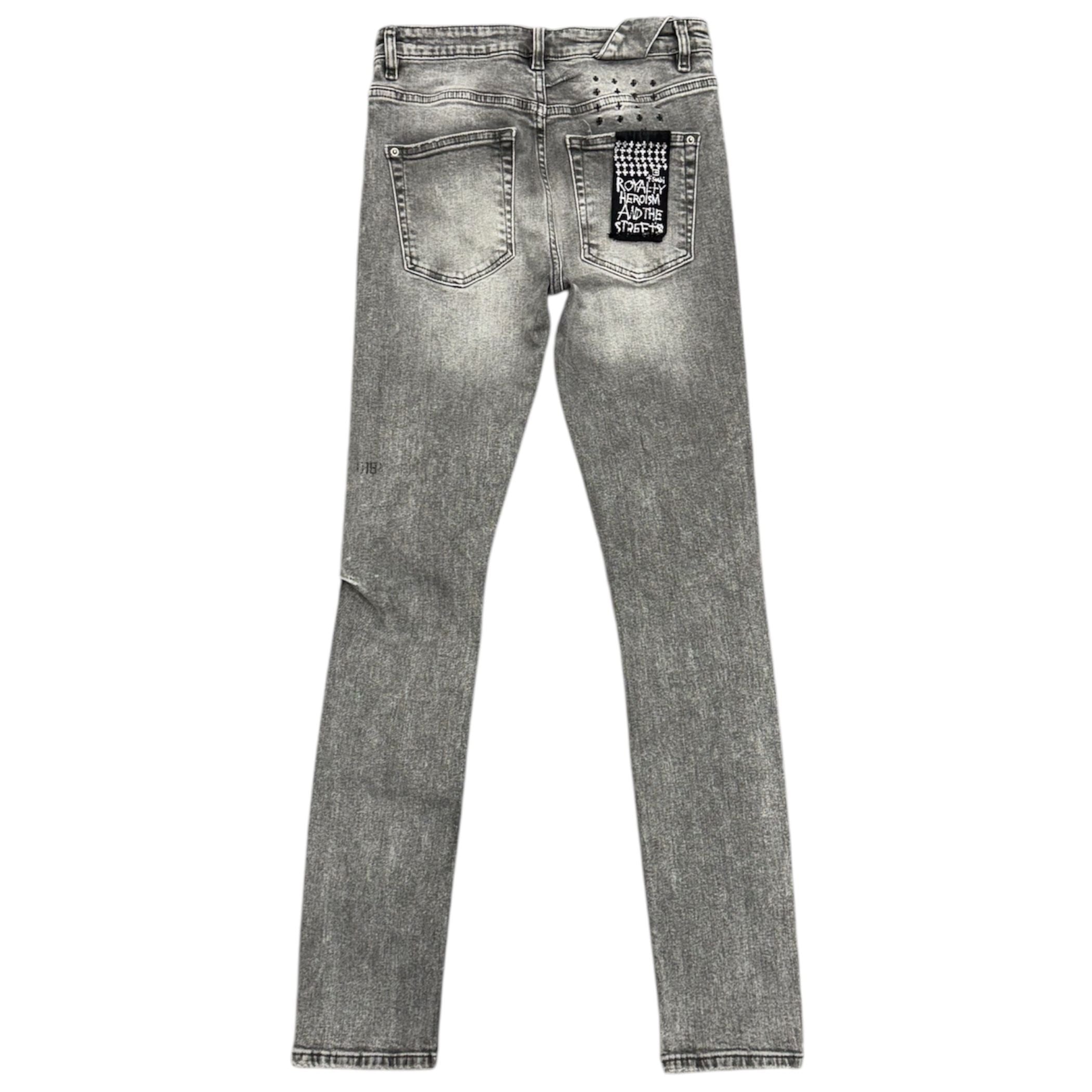 Ksubi Van Winkle Thrifted Jeans (Grey) - Preowned