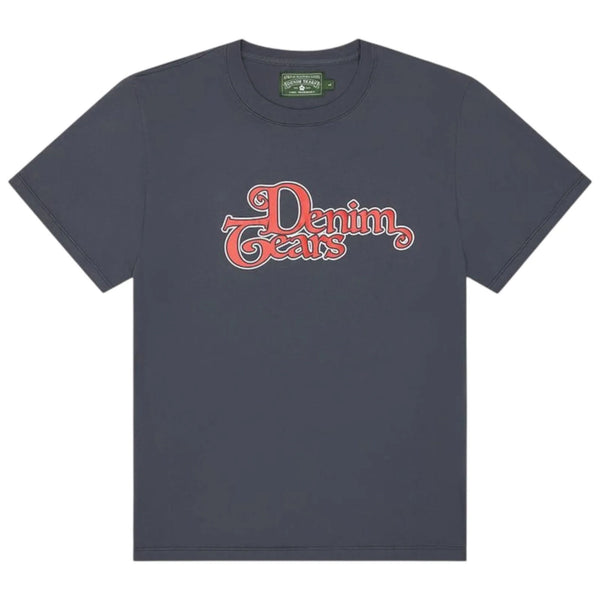 Denim Tears Swirl Tee (Grey) - Preowned