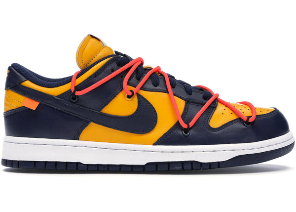 BRAND NEW STEAL - Nike Dunk Low Off-White University Gold
