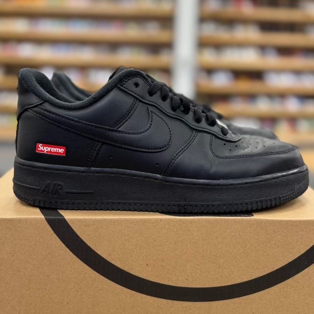 Nike Air Force 1 Low Supreme Black - Preowned