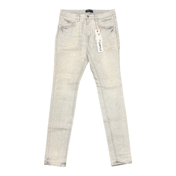 Purple Brand Skinny Coated Jeans (Grey) - Preowned