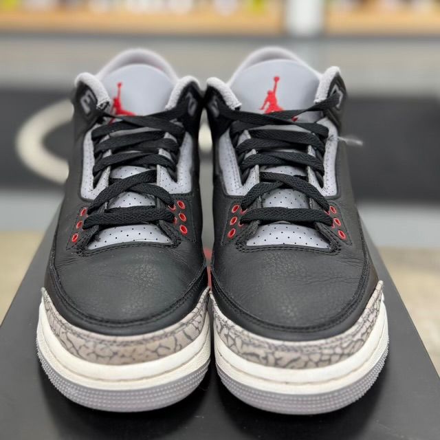 Jordan 3 Retro Black Cement (2024) (GS) - Preowned