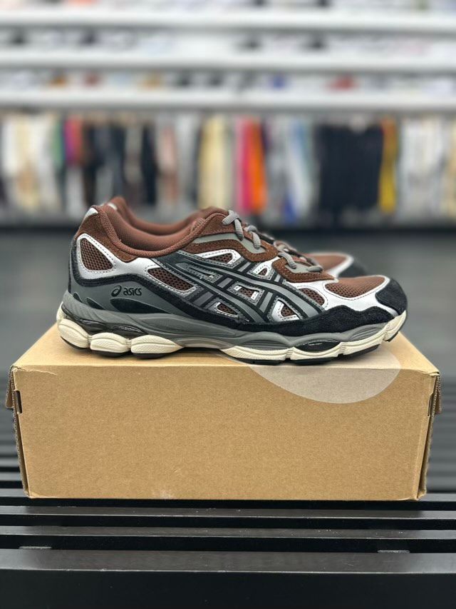 ASICS Gel-NYC Reddish Brown Steeple Grey - Preowned