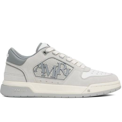Amiri Classic Low Suede Grey - Preowned