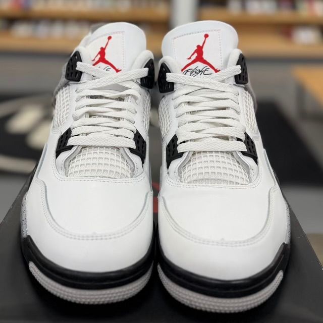 Jordan 4 Retro White Cement (2025) - Preowned