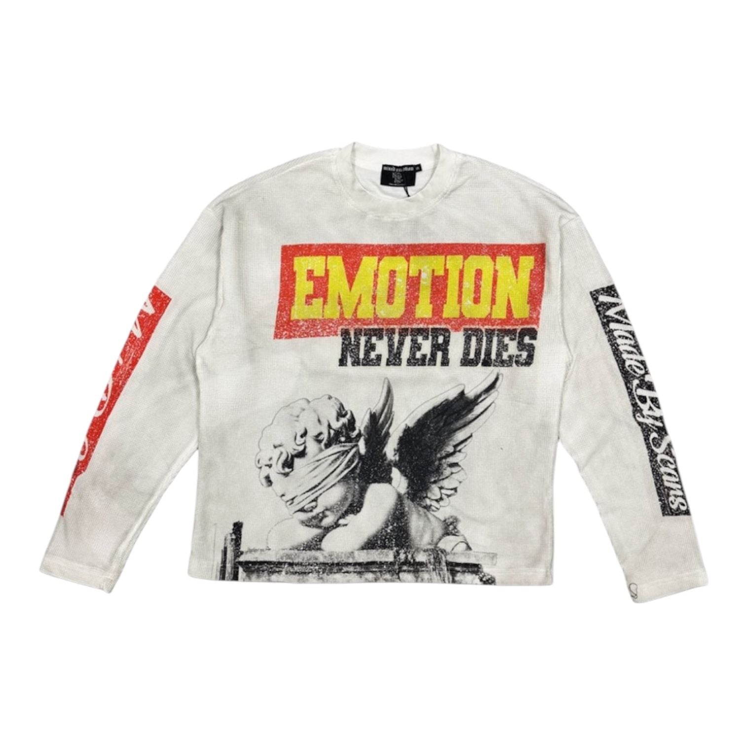 Mixed Emotion Dreams LS Tee (White)
