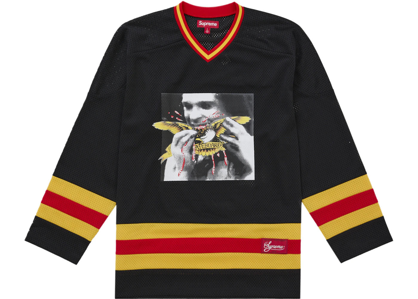 Supreme ANTIHERO Ozzy Hockey Jersey Black