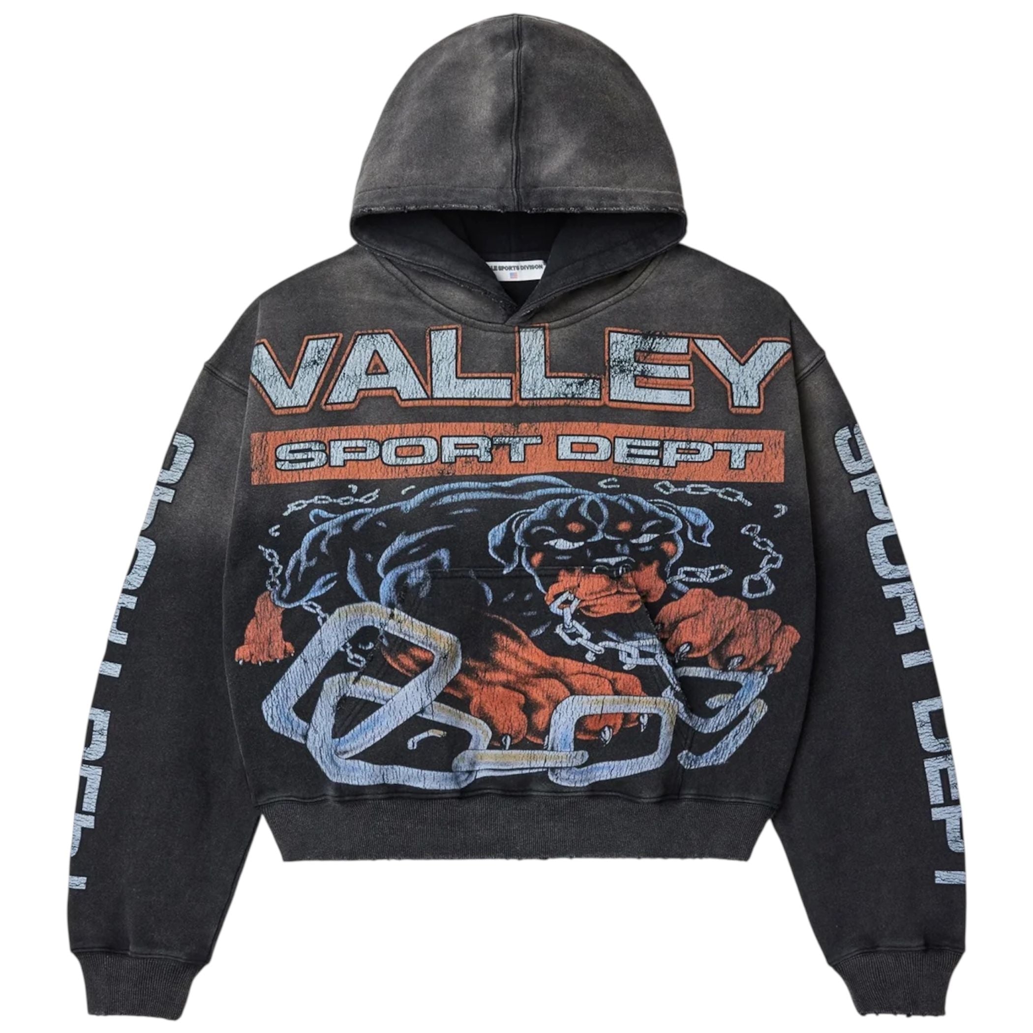 Vale "Big Dog" Hoodie (Washed Black)