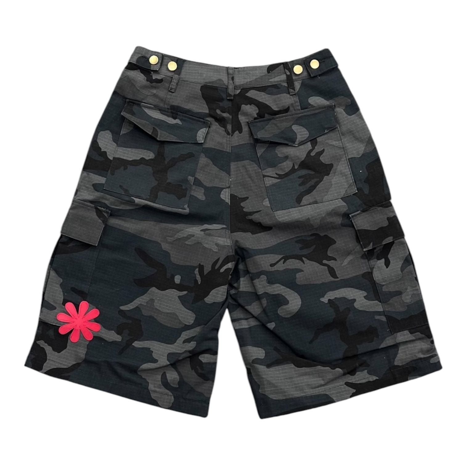 Carpe Vestem Ripstop Camo Shorts (Grey)