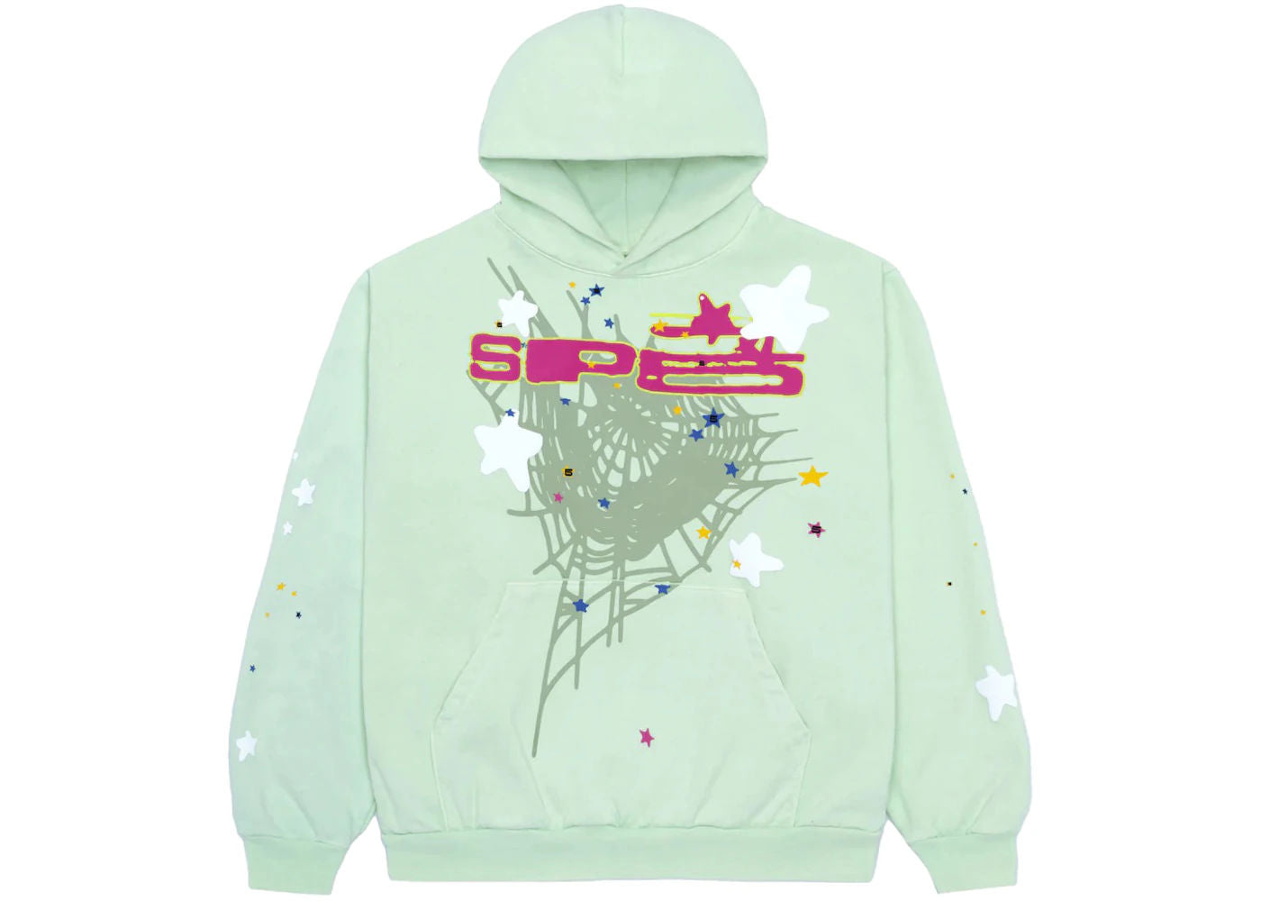 Sp5der SP5 Mint Hoodie Mint - Preowned