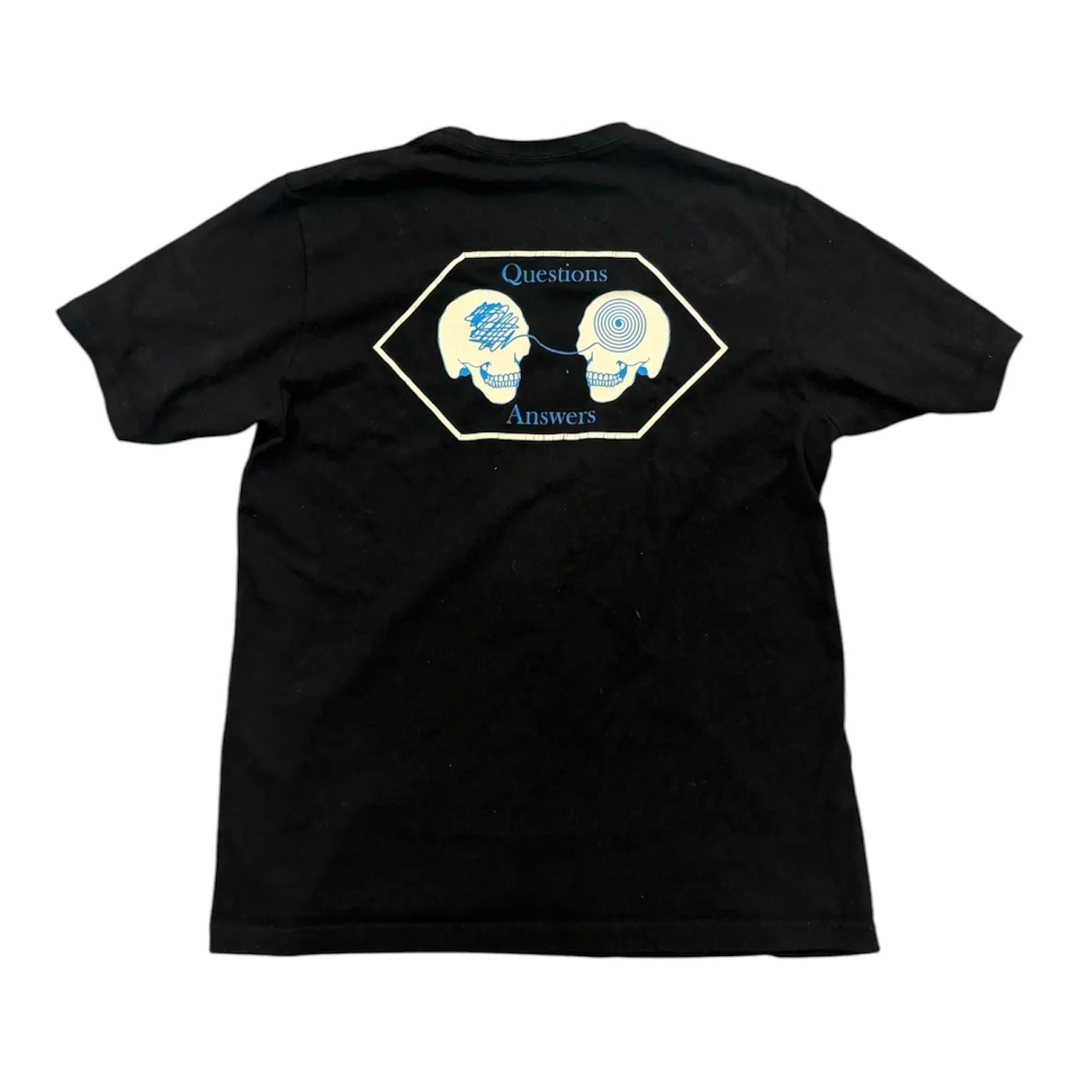Undercover Questions Answers Print Tee (Black) - Preowned