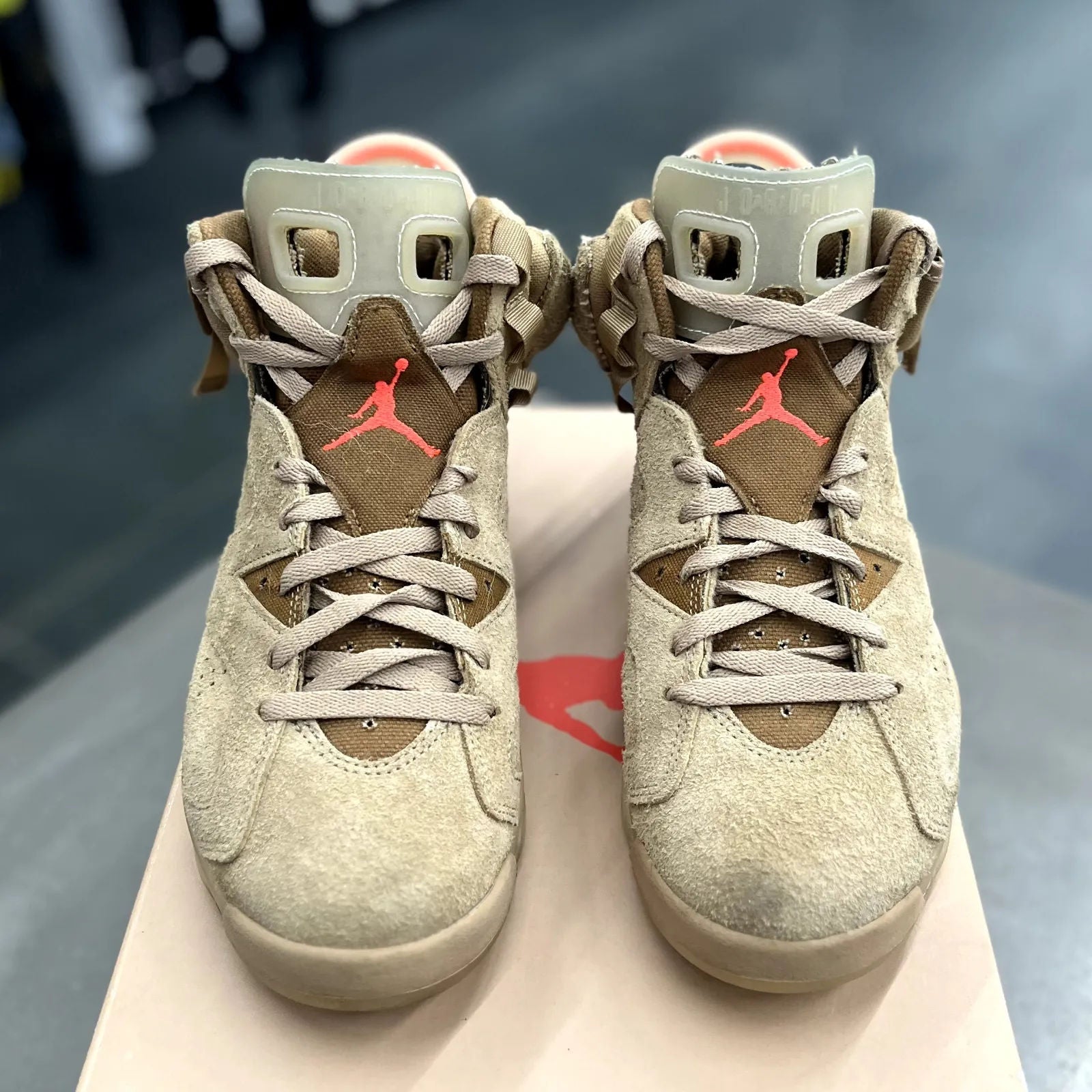 Jordan 6 Retro Travis Scott British Khaki - Preowned
