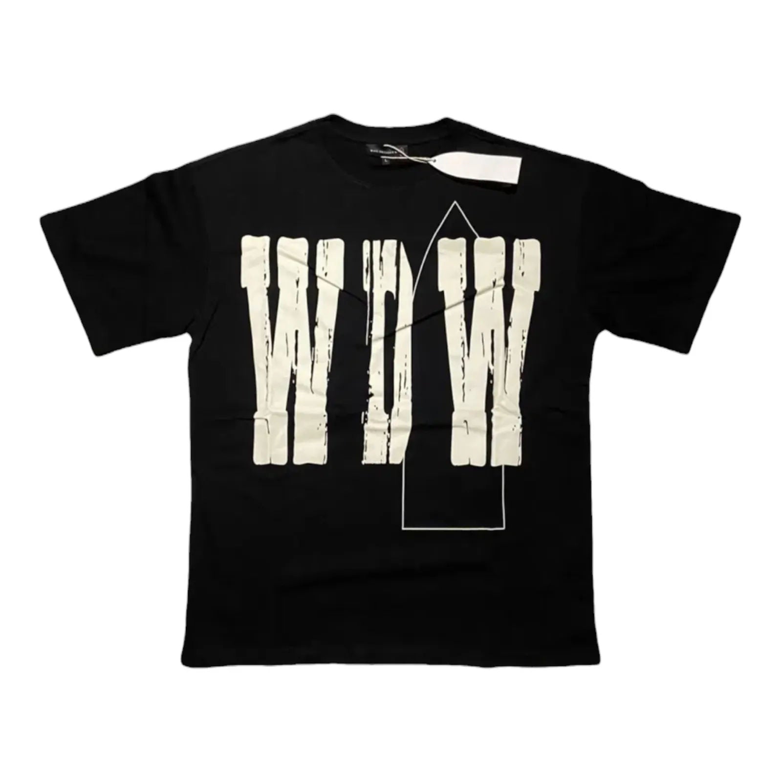 Who Decides War WDW  Wash Tee (Black)
