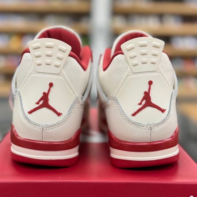 Jordan 4 Retro Valentine's Day Sierra Red (Women's) - Preowned