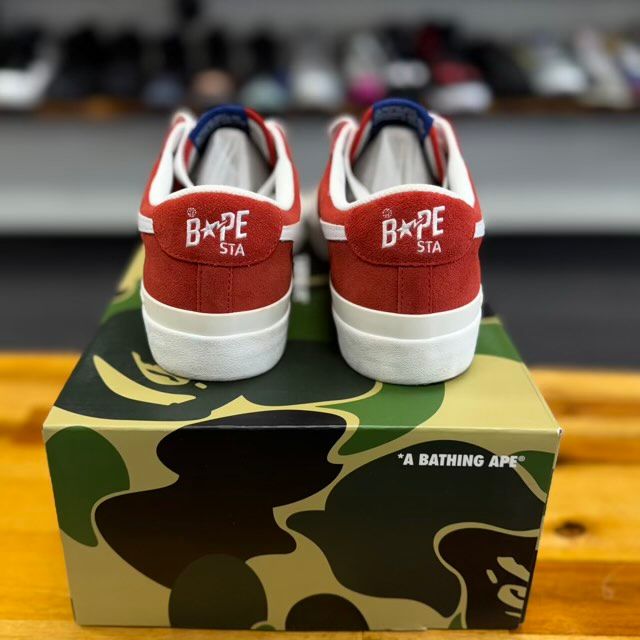 A Bathing Ape Mad Sta Red - Preowned