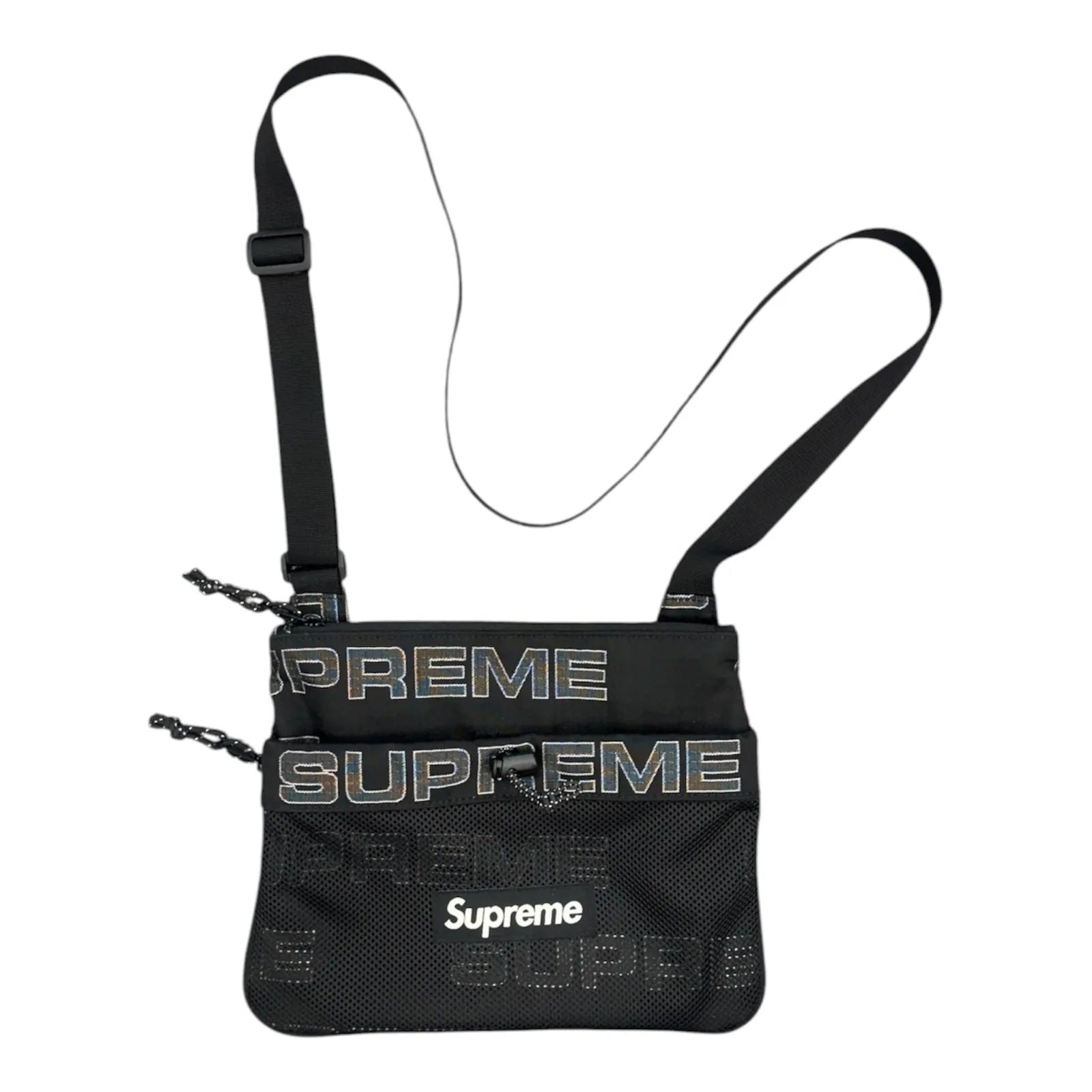 Supreme Side Bag (Black) (FW21) - Preowned