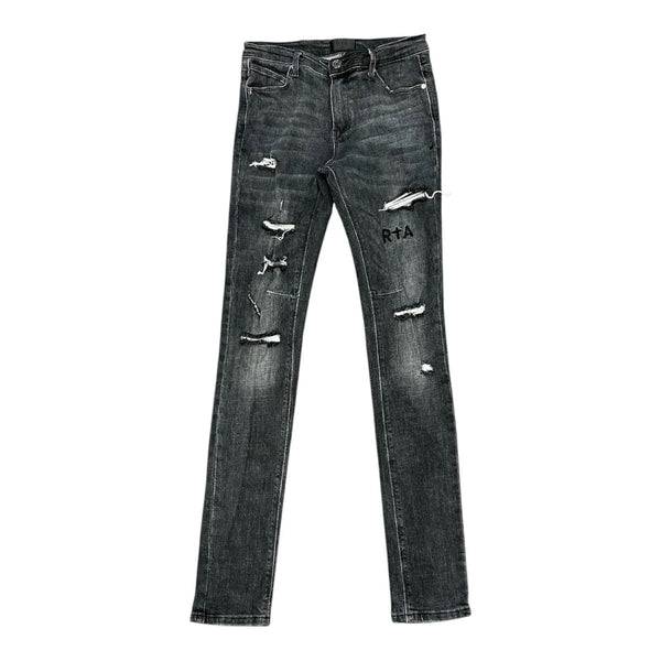RTA Clayton Distressed Denim (Grey) - Preowned