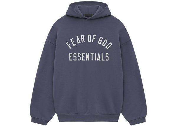 Fear of God Essentials Fleece Hoodie (Marine) - Preowned