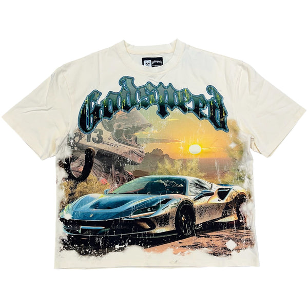 Godspeed Sunset Drift Tee (Cream)