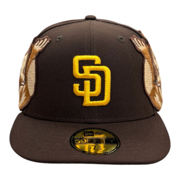 Jon Stan Padres Fitted (Brown)