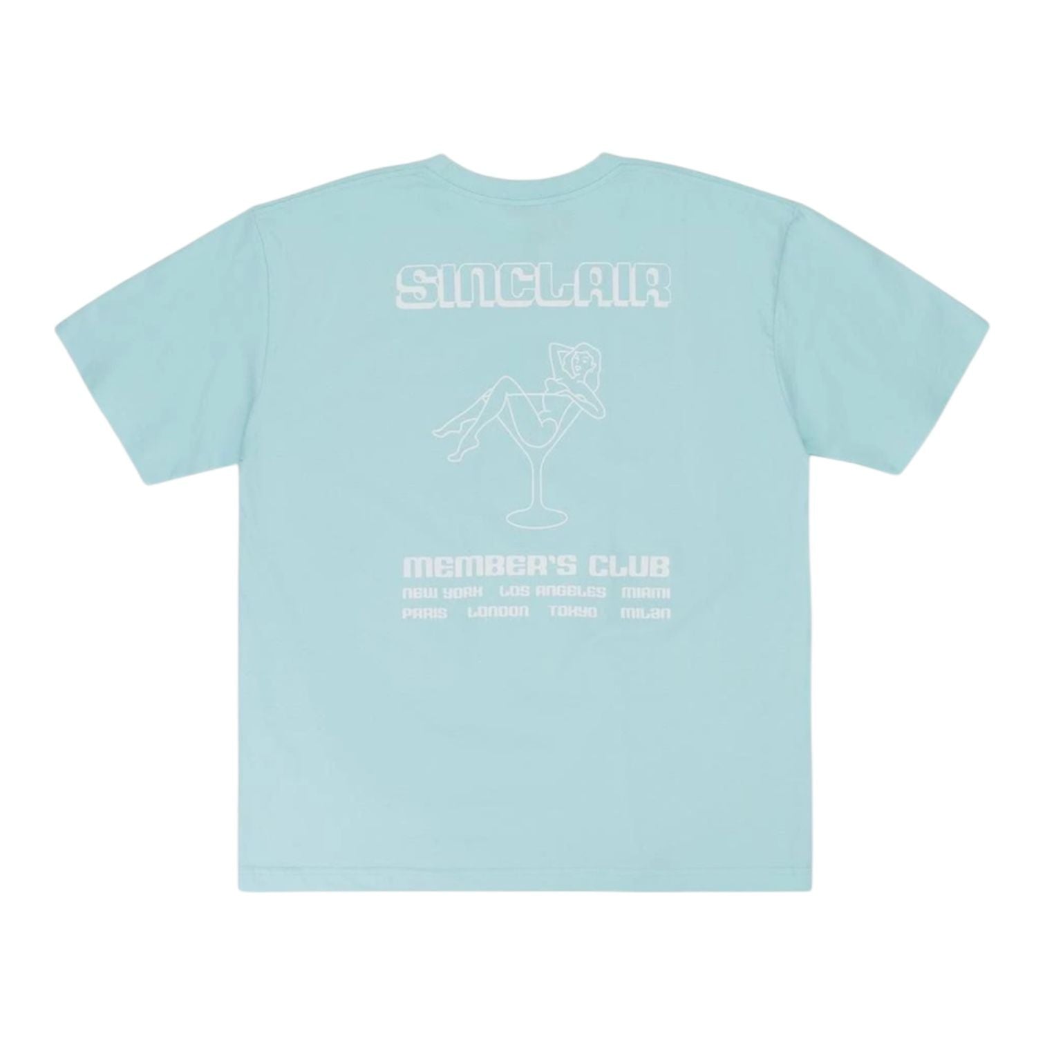 Sinclair "Members Club Tour" Tee (Light Blue)
